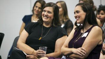 Southwest Airlines communications director honored as distinguished alumna